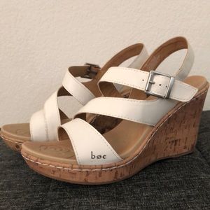 NWOT B.O.C Wedge Sandals